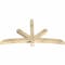 Ekena Millwork Alberta Rough Sawn Timber Gable Bracket, Douglas Fir, 72"W x 39"H x 4"D x 4"F, 13/12 Pitch GBW072X39X0404ALB00RDF - alternate 5